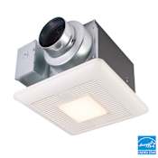 Panasonic 110 CFM 0.3 Sone Ceiling Mounted LED Exhaust Fan with Motion and Humidity Sensor N/A